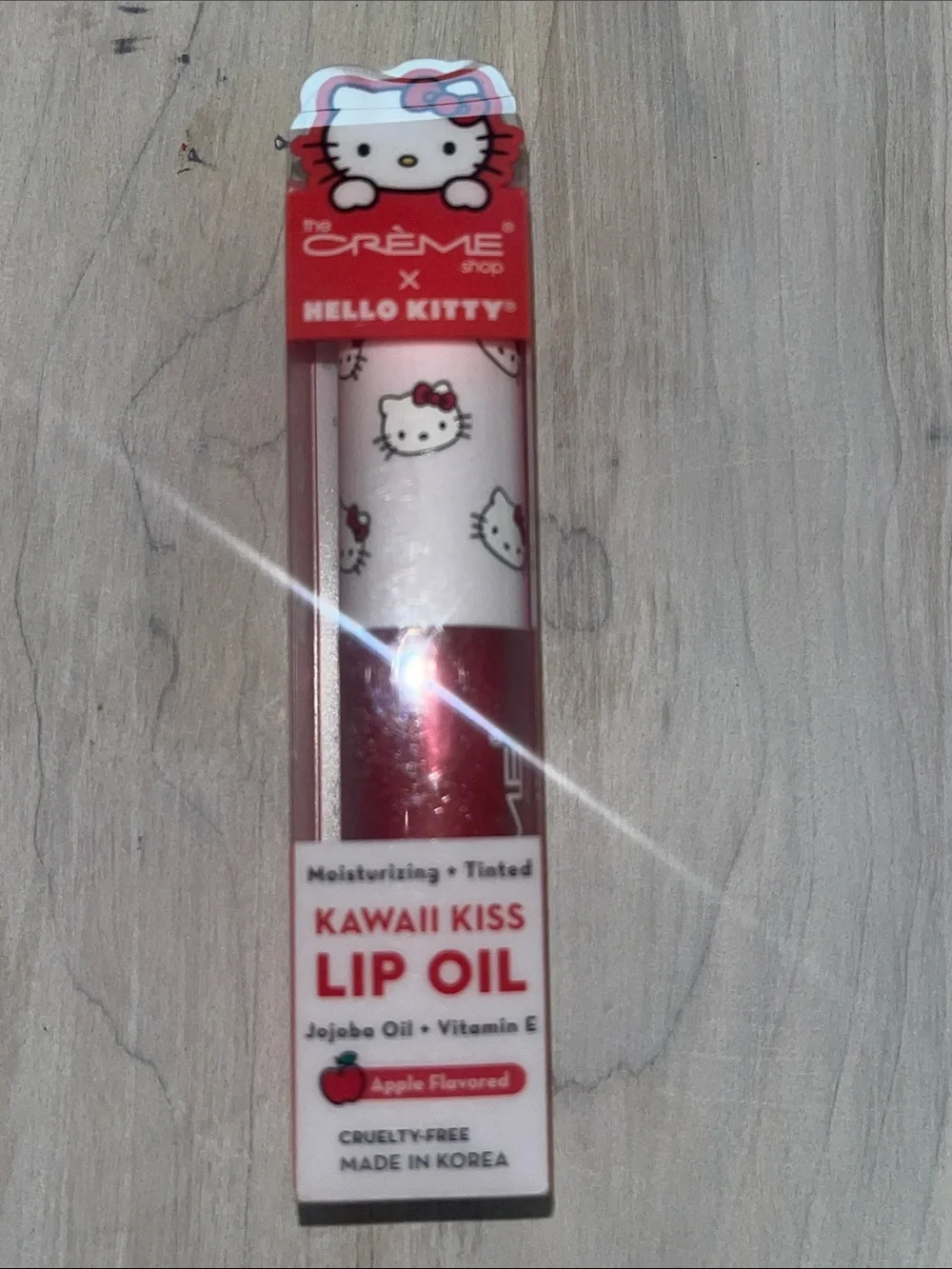 The Crème Shop X Hello Kitty And Friends Kawaii Kiss Juicy Lip Oil - Apple